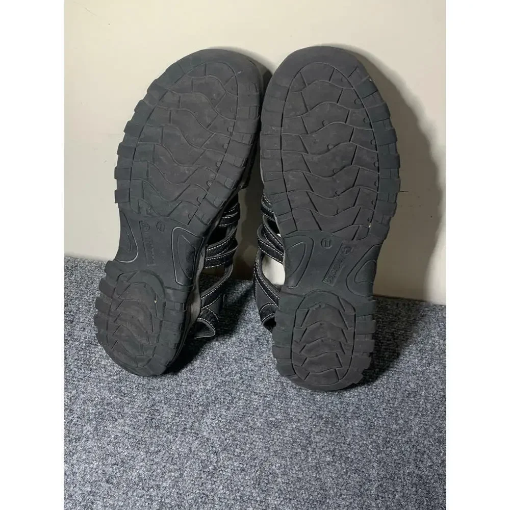Northside mens sports/athletic sandal, black with gray and white trim, size 11 - Picture 8 of 8
